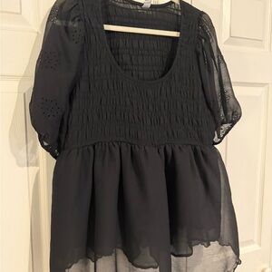 Old Navy Black Maternity Top